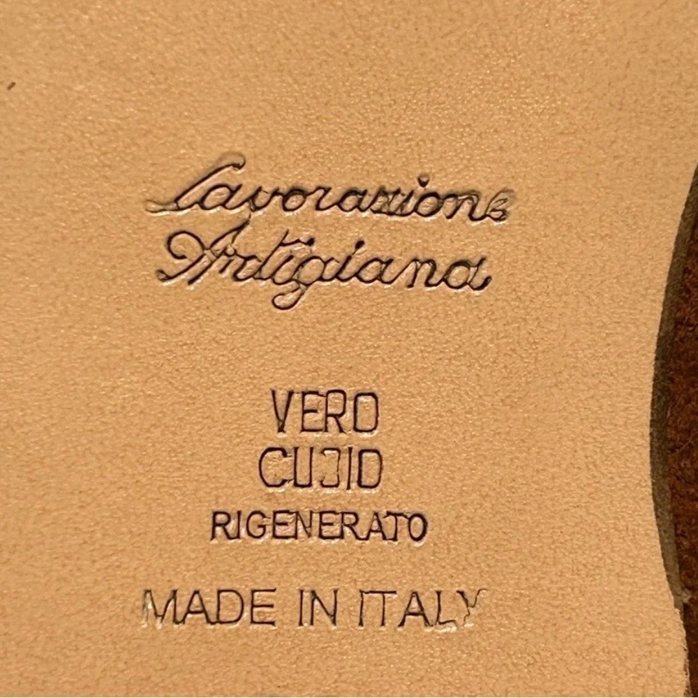 Brown Suede Women's Flats - Picture 5 of 7